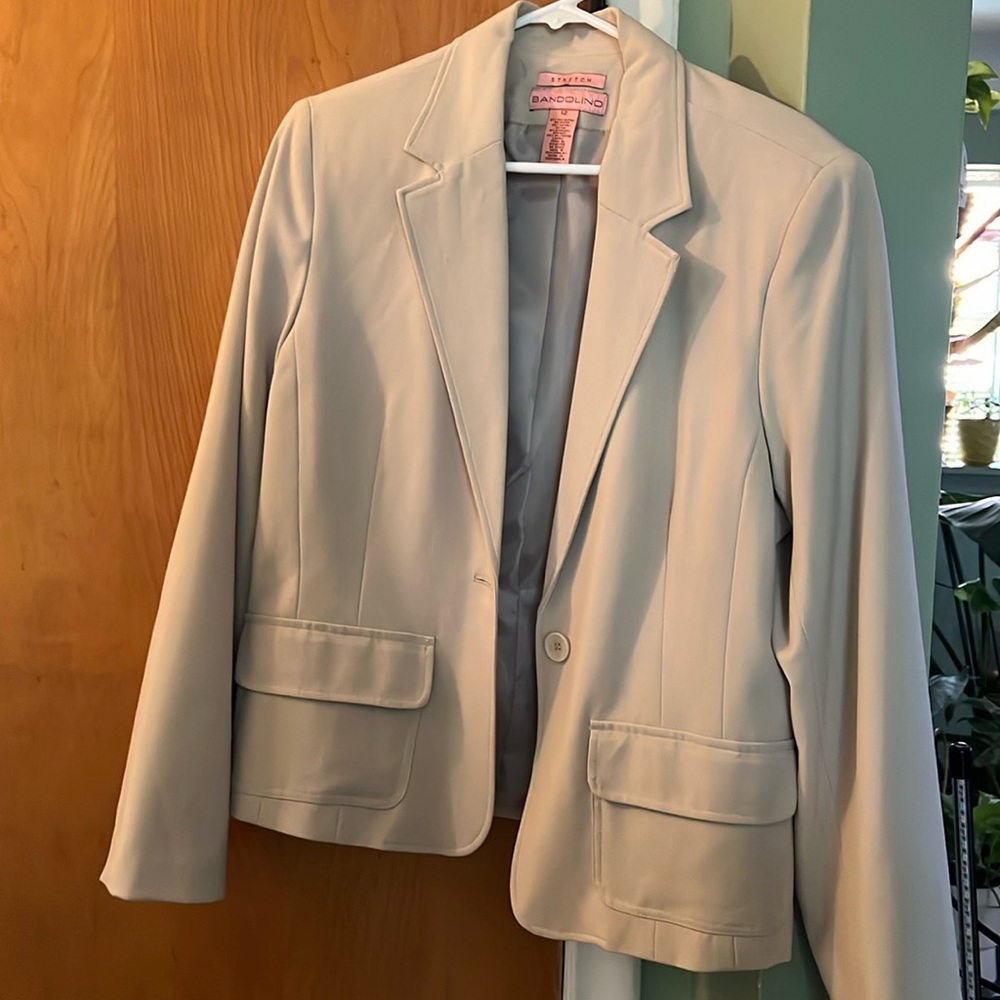Tan Stretch Blazer